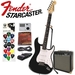 รูปย่อ Fender Starcaster Electric Guitar, black ( Guitar Kits ) รูปที่1