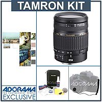 Tamron AF 28-300mm f/3.5-6.3 XR Di VC (Vibration Compensation) Aspherical (IF) Auto Focus Zoom Lens for Nikon AF-D - U.S.A. Warranty, with Tiffen 67mm Photo Essentials Filter Kit, Lens Cap Leash, Professional Lens Cleaning Kit, ( Tamron Lens ) รูปที่ 1