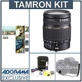 Tamron AF 28-300mm f/3.5-6.3 XR Di VC (Vibration Compensation) Aspherical (IF) Auto Focus Zoom Lens for Nikon AF-D - U.S.A. Warranty, with Tiffen 67mm Photo Essentials Filter Kit, Lens Cap Leash, Professional Lens Cleaning Kit, ( Tamron Lens )