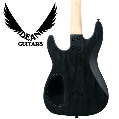 Dean Vendetta XM Transparent Black Satin (VNXM-TBKS) Electric Guitar with Planet Waves Shredder 12 Pick Sampler Pack & MBT Hard Case ( Vendetta XM guitar Kits ) ) รูปที่ 4