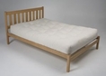 Mission Maple Platform Bed Frame - Queen 