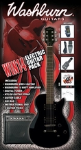 Washburn WIN14 Electric Guitar Starter Pack - Walnut ( Washburn guitar Kits ) )