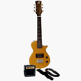 J. Reynolds Mini Electric Guitar Prelude Pack - Jet Black ( Guitar Kits )