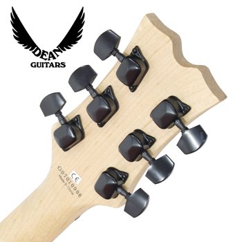 Dean EVO XM Transparent Black (EVOXM-TBK) Electric Guitar with Shredder Pick Sampler ( EVO XM guitar Kits ) ) รูปที่ 7