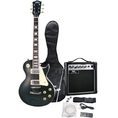 Pyle-Pro PGEKT45BK Professional 42'' Beginner Electric Guitar Package Black Color ( PylePro guitar Kits ) )