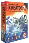Roxio Easy Media Creator 7.5 [Old Version]  [Pc CD-ROM]