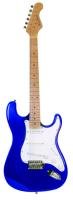 Main Street Double Cutaway Electric Guitar in Blue ( Guitar Kits ) รูปที่ 1