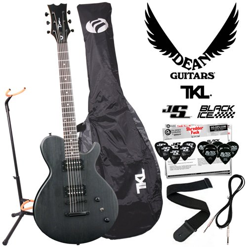 Dean EVO XM Transparent Black (EVOXM-TBK) Electric Guitar & TKL Gig Bag Kit - Includes: Guitar Cable, Planet Waves 12 Pick Shredder Pack, Planet Waves Guitar Strap, Ultra Stand & TKL Gig Bag! ( Guitar Kits ) รูปที่ 1