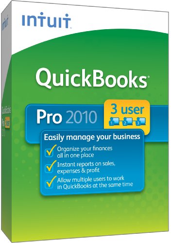 QuickBooks Pro 2010 3-User [OLD VERSION] [ Pro 3 User Edition ] [Pc CD-ROM] รูปที่ 1