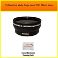 Extra large Wide Angle Lens With Macro lens For The Sony Dslr-a500, A500l, A550 Digital Slr Cameras ( Sunset Lens )