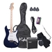 รูปย่อ Kalos by Cecilio EGP-JBL 39" Jewel Blue Electric Guitar Package with 15 Watt Amp ( Guitar Kits ) รูปที่1