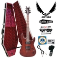 Dean Vendetta XM Satin Natural (VNXM-SN) Electric Guitar Kit with Coffin Case - Includes: SignalFlex Cable, Planet Waves Guitar Strap, Qwik Tune Tuner, D'Addario EXL110 Strings, Planet Waves 12-Pick Shredder Pack & DL125 Coffin Case 