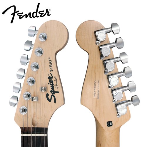 Squier by Fender Stop Dreaming, Start Playing Value Pack: Arctic White SE Special Strat with Squier SP-10 Amp (Includes: Fender/ GO-DPS 12 Pack Pick Sampler (Part# DPS-FN-SAMPLER), Fender String Winder, Squier Strings, String Care & Polishing Kit and MBT Hard Case) ( Squier by Fender guitar Kits ) ) รูปที่ 4