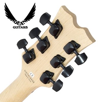 Dean EVO XM Satin Natural (EVOXM-SN) Electric Guitar with SignaFlex Guitar Cable, Planet Waves 12-Pick Shredder Pack & Dean S-Box!  รูปที่ 6