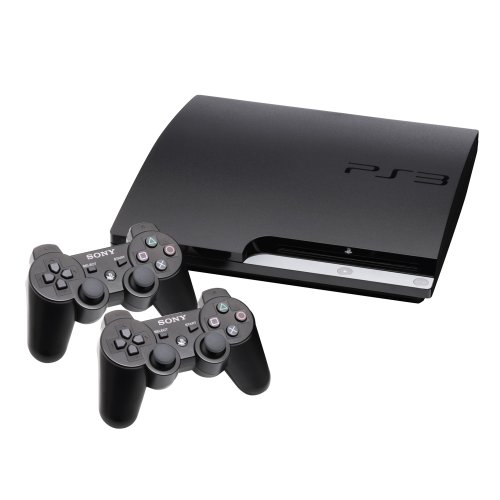 PlayStation 3 160 GB Console with 2 Dualshock 3 Wireless Controllers Bundle ( Sony PS3 Console ) รูปที่ 2