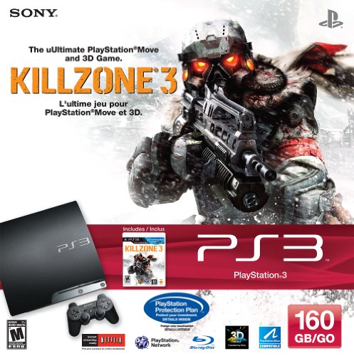 PlayStation 3 160GB Killzone 3 Bundle ( Sony PS3 Console ) รูปที่ 1