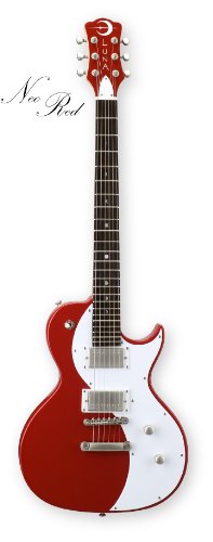 Luna Neo Series NEO Mini Cutaway Electric Guitar Combo with Gig Bag, and AB Stand & Strings - Red ( Luna guitar Kits ) ) รูปที่ 3