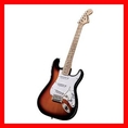 Fender Starcaster Strat Pack 3 Tone Sunburst ( Fender guitar Kits ) )