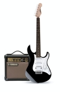 Yamaha EG112 Electric Guitar with Amplifier (Accessory Kit, Black Gloss) ( Yamaha guitar Kits ) )