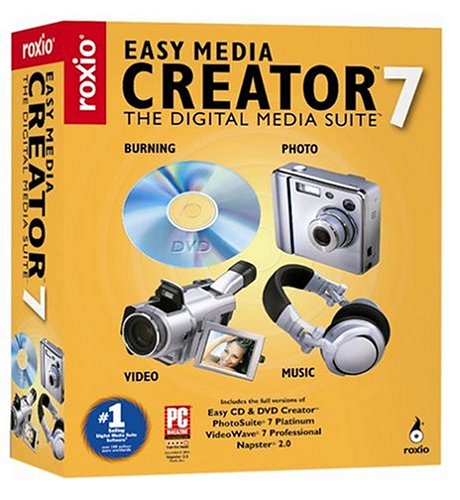 Roxio Easy Media Creator 7 [OLD VERSION]  [Pc CD-ROM] รูปที่ 1