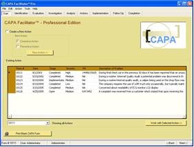 CAPA Facilitator Professional - Corrective Action , Preventive Action Software  [Pc CD-ROM] รูปที่ 1