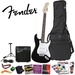 รูปย่อ Squier by Fender Stop Dreaming, Start Playing: Black SE Special Strat with Squier SP-10 Amp (Upgrade Pack Includes: Fender/ GO-DPS 12 Pack Pick Sampler (Part# DPS-FN-SAMPLER), Fender String Winder, Guitar Slide & Dunlop Capo) ( Squier by Fender guitar Kits ) ) รูปที่1