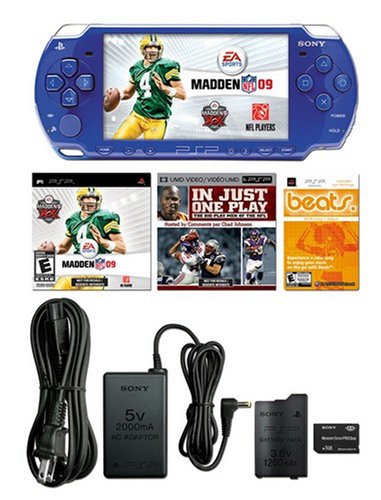 PlayStation Portable Limited Edition Madden NFL 09 Entertainment Pack- Metallic Blue [98893] รูปที่ 6