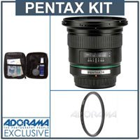 Pentax SMCP-DA 14mm f/2.8 ED IF Digital Auto Focus Lens Kit, U.S.A., with Tiffen 77mm UV Wide Angle Filter, Professional Lens Cleaning Kit ( Pentax Lens ) รูปที่ 1