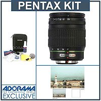 Pentax SMCP-DA 17mm - 70mm f/4 AL (IF) SDM Super AF Lens Kit, with Tiffen 67mm UV Wide Angle Filter, , Professional Lens Cleaning Kit ( Pentax Lens ) รูปที่ 1