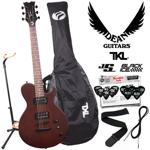 Dean EVO XM Satin Natural (EVOXM-SN) Electric Guitar & TKL Gig Bag Kit - Includes: Signal Flex Guitar Cable, Planet Waves 12 Pick Shredder Pack, Planet Waves Guitar Strap & TKL Gig Bag!  รูปที่ 1