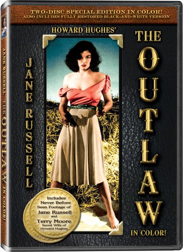 The Outlaw - In COLOR! - 2 DVD SET with video commentary by Jane Russell and Terry Moore - Also Includes the Original Black-and-White Version which has been Beautifully Restored and Enhanced! DVD รูปที่ 1