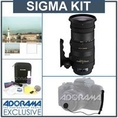 Sigma 50-500mm f/4-6.3 APO DG OS HSM Lens Kit, for Pentax SLR Cameras. with Tiffen 86mm UV Filter, Lens Cap Leash, Professional Lens Cleaning Kit ( Sigma Lens )