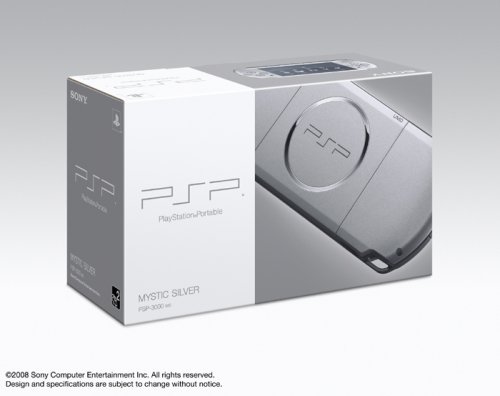 SONY PSP Playstation Portable Console JAPAN Model PSP-3000 Mystic Silver (Japan Import) [PSP-3000-MS] รูปที่ 4