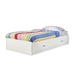 รูปย่อ Logik Twin Bed - White (Wood Composite bed) รูปที่3