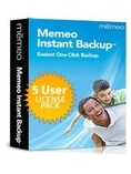 Memeo Instant Backup 4 - 5 User  [Pc CD-ROM]