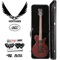 Dean EVO XM Satin Natural (EVOXM-SN) Electric Guitar with Planet Waves Pick Sampler & MBT Hard Case 