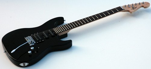 NEW OS WASHBURN BLACK ELECTRIC GUITAR w CD~CASE~TUNER~+ ( OS WASHBURN BLACK ELECTRIC GUITAR w CD~CASE~TUNER~ guitar Kits ) ) รูปที่ 3