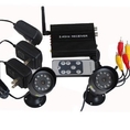 VideoSecu Wireless Audio Video Security Camera System 2 IR Camera and 1 Receiver for Video Surveillance Monitoring WA1 ( VideoSecu CCTV )