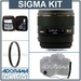 รูปย่อ Sigma 85mm f/1.4 EX DG HSM Lens Kit, for Maxxum & Sony Alpha Mount , with Tiffen 77mm UV Filter, Lens Cap Leash, Professional Lens Cleaning Kit ( Sigma Lens ) รูปที่1