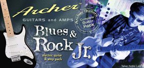 Archer SS10 Blues & Rock Jr. Electric Guitar Package Pink ( Archer Guitars guitar Kits ) ) รูปที่ 1