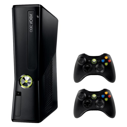 XBOX 360 4 GB Console with 2 Wireless Controllers Bundle (XBOX 360) [Xbox 360 ] รูปที่ 1