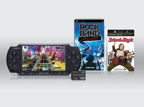 PSP 3000 Limited Edition Rock Band Unplugged Entertainment Pack - Black [98903] รูปที่ 4