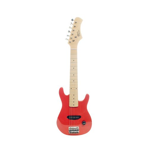 Barcelona Kid's Electric Guitar Set with Amp - Red ( Austin Bazaar guitar Kits ) ) รูปที่ 3