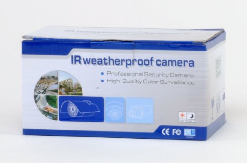 LYD CM810CH Waterproof Night Vision Camera with 1/3-Inch Sony CCD Chip (Silver) ( CCTV ) รูปที่ 3