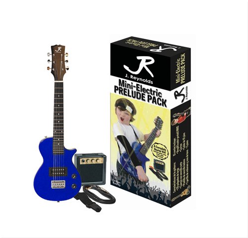 J. Reynolds Mini Electric Guitar Prelude Pack - Blueblast Sparkle Blue ( J. Reynolds guitar Kits ) ) รูปที่ 1