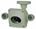 Clover Electronics HDC255 Super High-Resolution Indoor/Outdoor Night Vision Cyclops Security Camera - Small (Cream) ( CCTV )