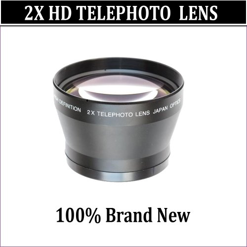 2X TELEPHOTO Lens FOR THE Sony ALPHA A500, A550l .THIS LENS WILL ATTACH DIRECTLY TO THE FOLLOWING SONY LENSES 18-70mm, 18-55mm, 75-300mm, 55-200mm, 50mm, 100mm ( Digital Lens ) รูปที่ 1