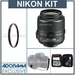 รูปย่อ Nikon 18mm - 55mm f/3.5-5.6G AF-S DX (VR) Vibration Reduction Autofocus Zoom Lens - Refurbished by Nikon U.S.A. - with Tiffen 52mm UV Filter, Lens Cap Leash, Professional Lens Cleaning Kit ( Nikon Lens ) รูปที่1