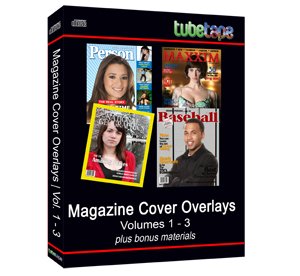 Magazine Cover Volumes 1-3 Digital Overlays  [Pc CD-ROM] รูปที่ 1