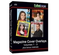 Magazine Cover Volumes 1-3 Digital Overlays  [Pc CD-ROM]